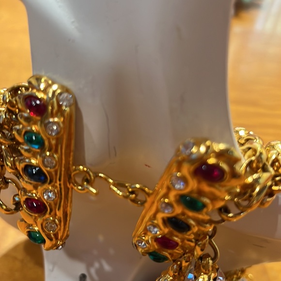 Unstamped Designer look Couture Style Collar Vintage no brand store ticket new - Picture 8 of 12